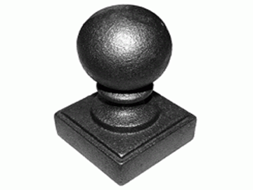 Cast iron ball cap
